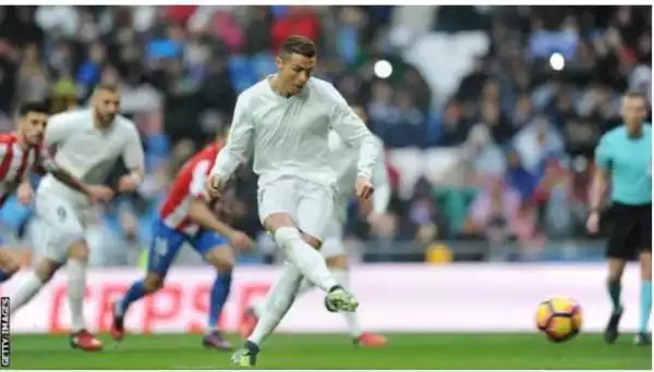 La Liga!! Ronaldo Scores Twice As Real Madrid Beat Sporting Gijon 2-1 To Go Seven-Points Clear At The Top!!